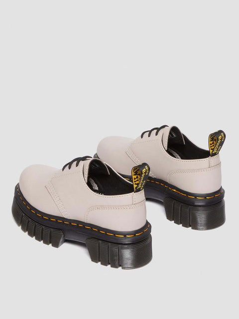 Scarpa Stringata Dr. Martens Audrick 3-Eye da Donna - Avorio
