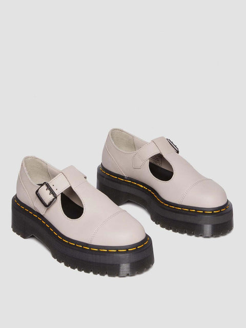 Scarpa Stringata Dr. Martens Bethan da Donna - Avorio