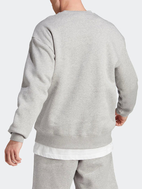 Felpa Adidas All Szn Fleece da Uomo - Grigio