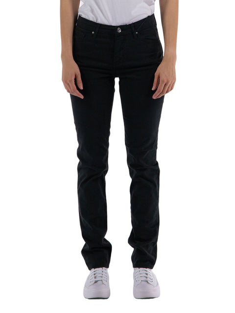 Jeans Slim Armani Exchange da Donna - Nero