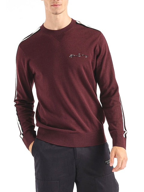 Pullover Armani Exchange da Uomo - Bordeaux