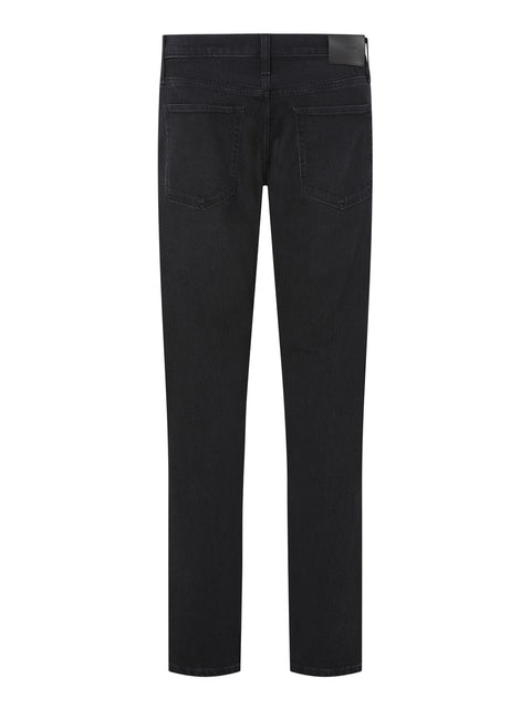 Jeans Slim Calvin Klein Washed Black da Uomo - Nero