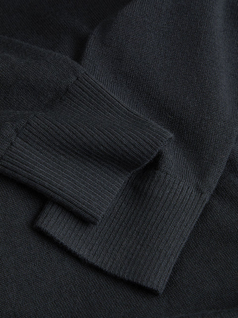 Maglione Calvin Klein Merino Comfort da Uomo - Nero