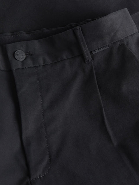 Pantalone Calvin Klein Twill Tapered da Uomo - Nero