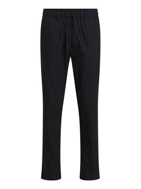 Pantalone Calvin Klein Tech Cotton-Stretch da Uomo - Nero