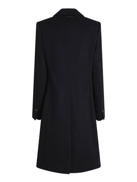 Cappotto Calvin Klein Essential Wool Coat da Donna - Nero