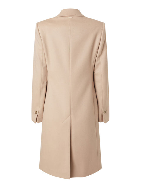 Cappotto Calvin Klein Essential Wool Coat da Donna - Beige