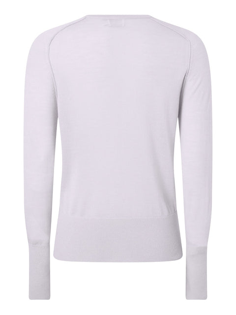 Pullover Calvin Klein Extra Fine Wool da Donna - Viola