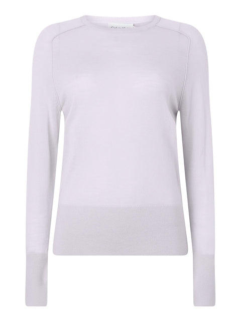 Pullover Calvin Klein Extra Fine Wool da Donna - Viola