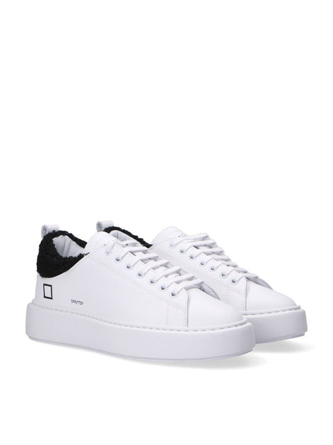 Sneakers Date Sfera Teddy da Donna - Bianco