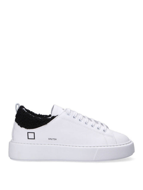 Sneakers Date Sfera Teddy da Donna - Bianco