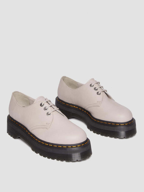Scarpa Stringata Dr. Martens1461 Quad da Donna - Avorio