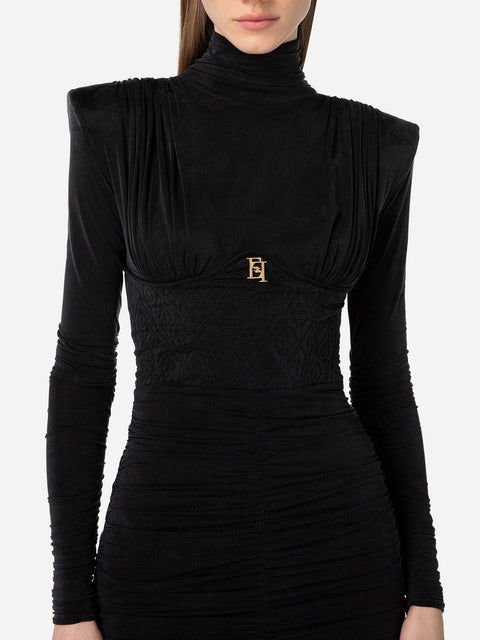 Vestito Mini Elisabetta Franchi da Donna - Nero