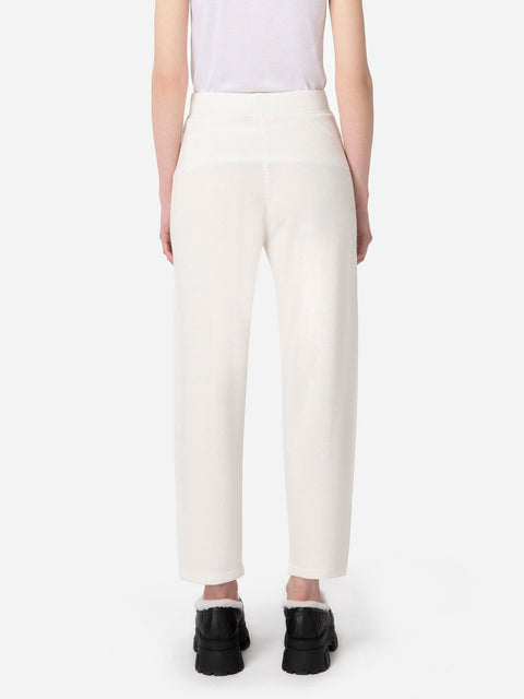 Pantalone Jogger Elisabetta Franchi da Donna - Avorio