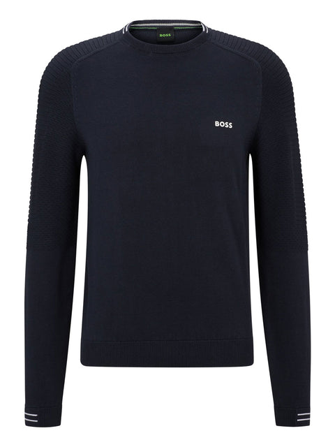 Pullover Hugo Boss Rolet da Uomo - Blu