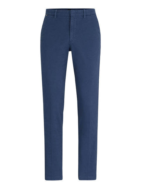 Pantalone Chino Hugo Boss Kaito da Uomo - Blu