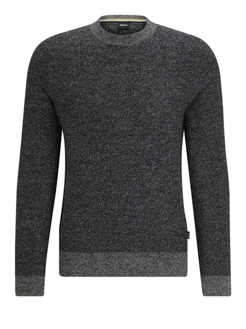 Pullover Hugo Boss Marameo da Uomo - Nero