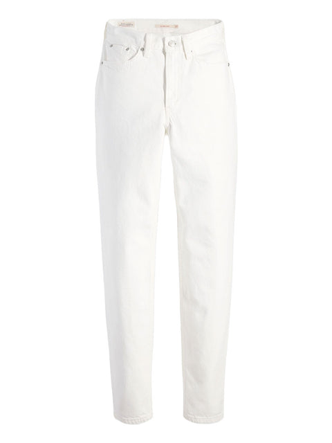 Jeans Levis 80S Mom da Donna - Bianco