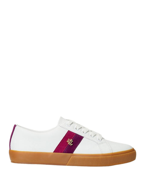 Sneakers Ralph Lauren Janson da Donna - Rosso