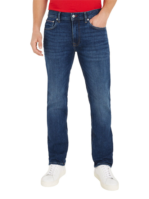 Jeans Tommy Hilfiger Denton da Uomo - Blu