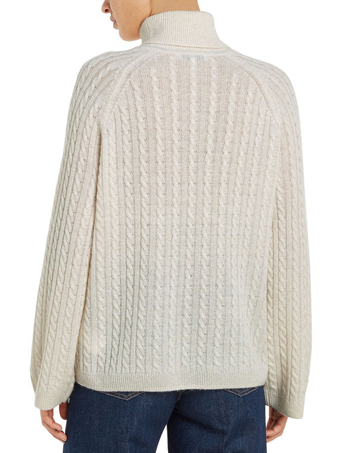 Maglione Tommy Hilfiger Soft Wool da Donna - Avorio