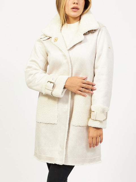 Cappotto Yes Zee da Donna - Beige