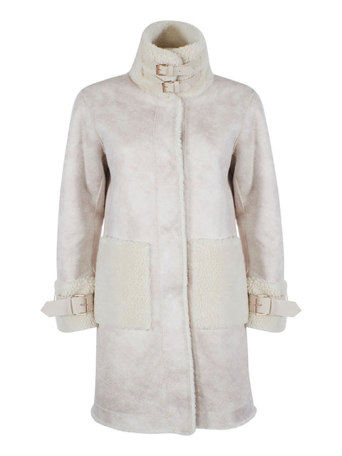 Cappotto Yes Zee da Donna - Beige