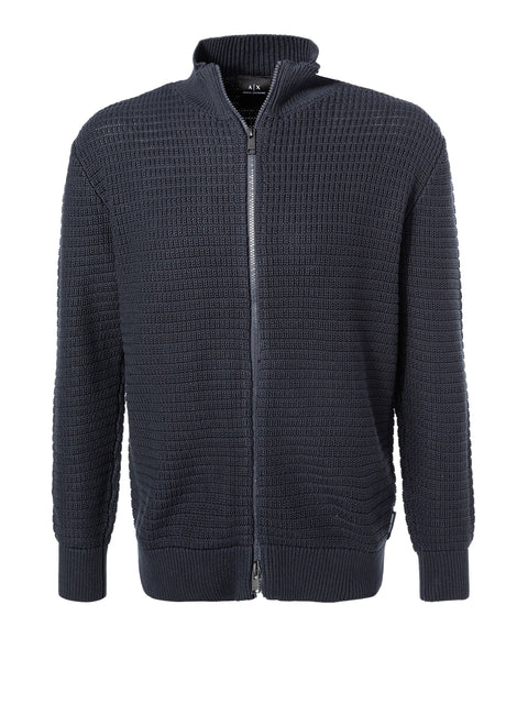 Cardigan Armani Exchange da Uomo - Blu