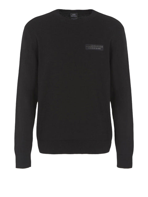 Pullover Armani Exchange da Uomo - Nero