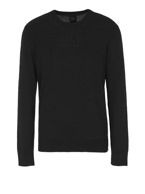 Pullover Armani Exchange da Uomo - Nero