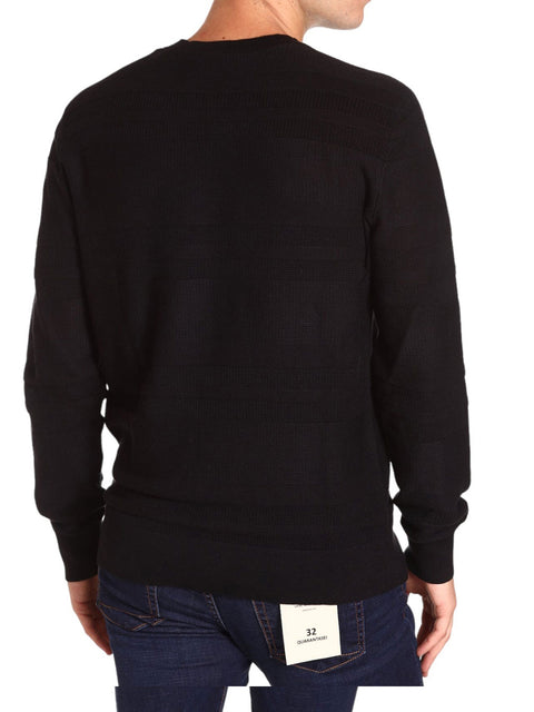 Pullover Armani Exchange da Uomo - Nero