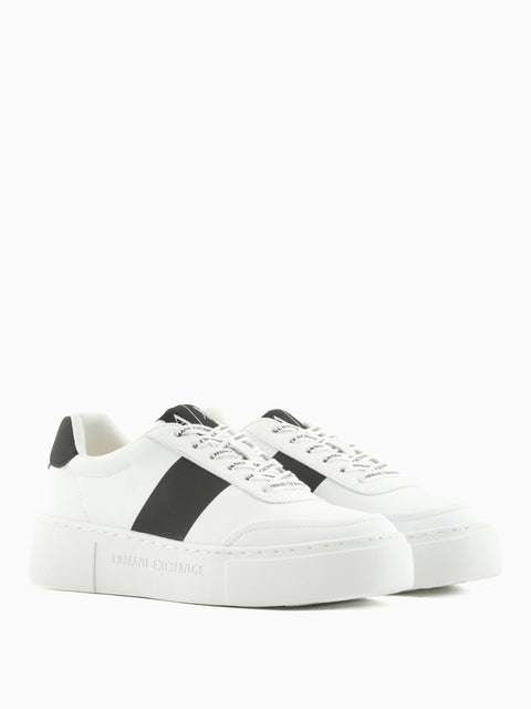 Sneakers Armani Exchange da Donna - Bianco