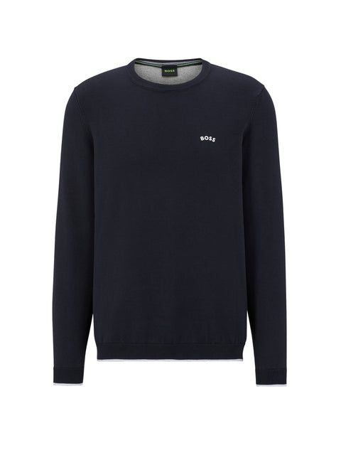 Pullover Hugo Boss Rallo da Uomo - Blu