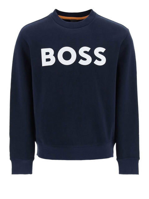 Felpa Hugo Boss Soleri 02 da Uomo - Blu